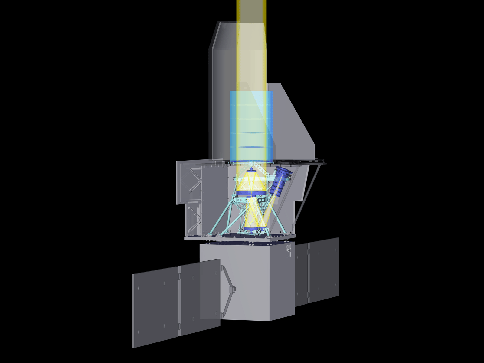 JASMINE 望遠鏡光路 CG (2026)